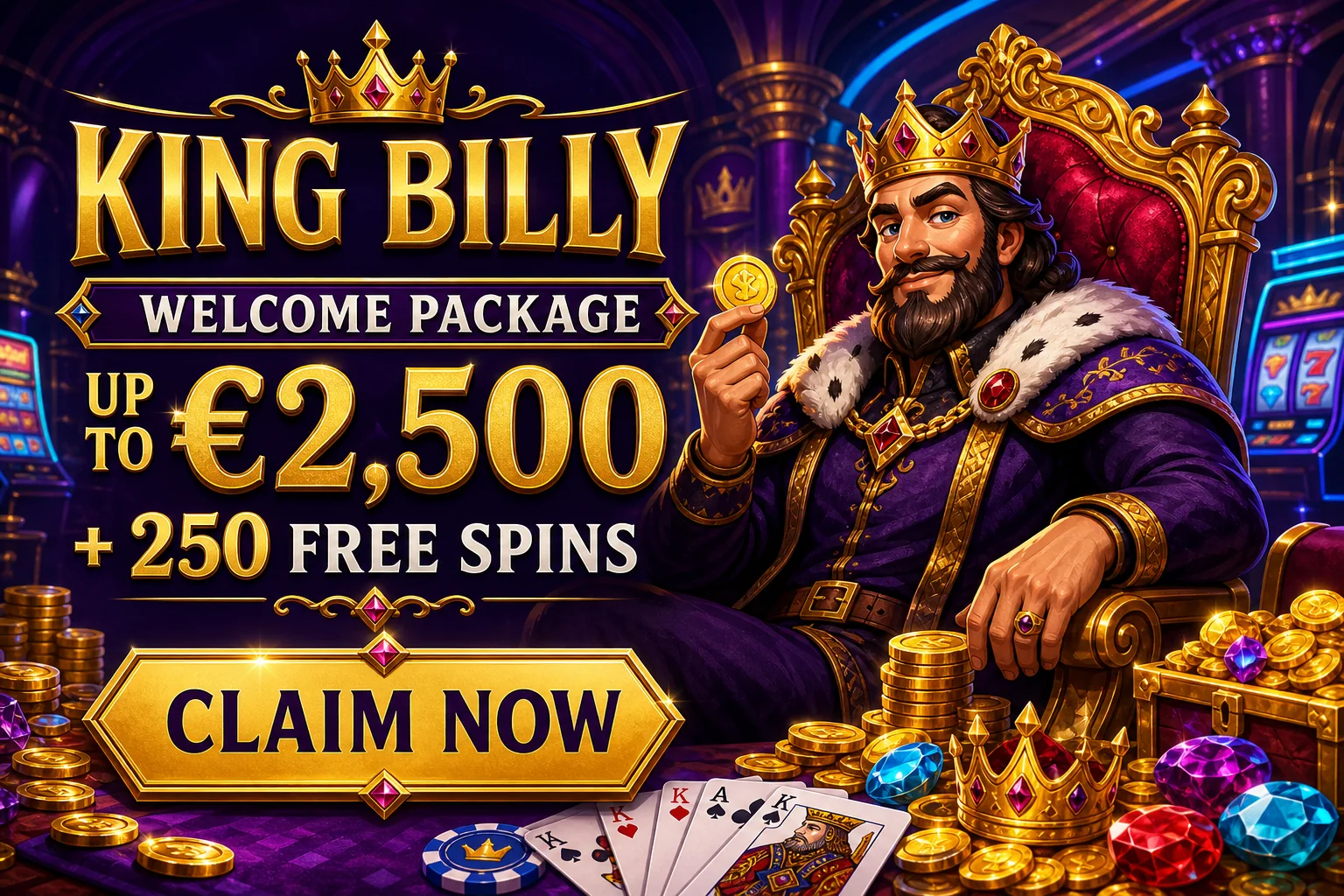 King Billy casino promotion